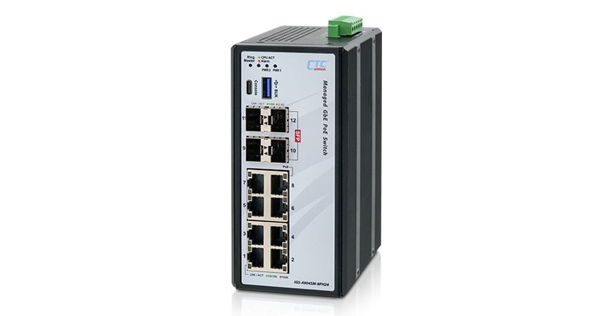 Industrial Managed GbE Switch